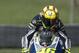 Valentino Rossi looked to have stolen pole, but will start in second place.