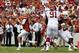 Oct 12, 2013; Dallas, TX, USA; Texas Longhorns quarterback Case McCoy (6) in the pocket against the Oklahoma Sooners during the Red River Rivalry at Cotton Bowl Stadium. Mandatory Credit: Tim Heitman-USA TODAY Sports
