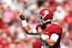 TUSCALOOSA, AL - OCTOBER 05: AJ McCarron #10 of the Alabama Crimson Tide calls to his offense against the Georgia State Panthers at Bryant-Denny Stadium on October 5, 2013 in Tuscaloosa, Alabama. (Photo by Kevin C. Cox/Getty Images)