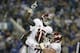 Oct 12, 2013; Lexington, KY, USA; Alabama Crimson Tide running back Kenyan Drake (17) celebrates with offensive lineman Cyrus Kouandjio (71) and offensive lineman Chad Lindsay (78) during the game against the Kentucky Wildcats at Commonwealth Stadium. Man