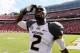 ATHENS, GA - OCTOBER 12: L'Damian Washington #2 of the Missouri Tigers celebrates their 41-26 win over the Georgia Bulldogs at Sanford Stadium on October 12, 2013 in Athens, Georgia. (Photo by Kevin C. Cox/Getty Images)