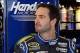 Oct 3, 2013; Kansas City, KS, USA; NASCAR Sprint Cup Series driver Jimmie Johnson (48) during a test session at Kansas Speedway. Mandatory Credit: Mike DiNovo-USA TODAY Sports