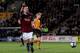 HULL, ENGLAND - APRIL 21: James Milner of Aston Villa celebrates after scoring the second goal from the penalty spot during the Barclays Premier League match between Hull City and Aston Villa at the KC Stadium on April 21, 2010 in Hull, England. (Photo