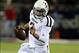 Oct 12, 2013; Oxford, MS, USA; Texas A&M Aggies quarterback Johnny Manziel (2) advances the ball during the game against the Mississippi Rebels at Vaught-Hemingway Stadium. Mandatory Credit: Spruce Derden-USA TODAY Sports