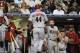 SAN DIEGO, CA - SEPTEMBER 24: Paul Goldschmidt #44 of the Arizona Diamondbacks is welcomed into the dugout after hitting a solo home run during the sixth inning of a baseball game against the San Diego Padres at Petco Park on September 24, 2013 in San Di