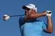 FARO, PORTUGAL - OCTOBER 13: Justin Walters of South Africa hits his tee-shot on the 18th hole during the final round of the Portugal Masters at Oceanico Victoria Golf Course on October 13, 2013 in Faro, Portugal. (Photo by Andrew Redington/Getty Images