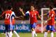 SAN JOSE, COSTA RICA - SEPTEMBER 06: Yeltsin Tejada #17, Johnny Acosta #2 and Cristian Gamboa #16 against the United Sates during the FIFA 2014 World Cup Qualifier at Estadio Nacional on September 6, 2013 in San Jose, Costa Rica. (Photo by Kevin C. Cox/