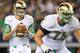 Tommy Rees has had to step back into the starting quarterback role, and while he's no Everett Golson, he's not a complete hack, either.