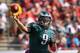 TAMPA, FL - OCTOBER 13: Nick Foles #9 of the Philadelphia Eagles passes during a game against the Tampa Bay Buccaneers at Raymond James Stadium on October 13, 2013 in Tampa, Florida. (Photo by Mike Ehrmann/Getty Images)