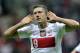 WARSAW, POLAND - SEPTEMBER 06: Poland's Robert Lewandowski celebrates after scoring during the FIFA 2014 World Cup Qualifier between Poland and Montenegro at the National Stadium on September 06, 2013 in Warsaw, Poland. (Photo by Adam Nurkiewicz/Getty I