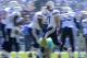 SAN DIEGO, CA - SEPTEMBER 29: Philip Rivers #17 of the San Diego Chargers runs out onto the field before the game against the Dallas Cowboys on September 29, 2013 at Qualcomm Stadium in San Diego, California. (Photo by Donald Miralle/Getty Images)