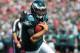 TAMPA, FL - OCTOBER 13: Quarterback Nick Foles #9 of the Philadelphia Eagles runs for a touchdown in the 1st quarter against the Tampa Bay Buccaneers October 13, 2013 at Raymond James Stadium in Tampa, Florida. (Photo by Al Messerschmidt/Getty Images)