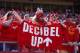KANSAS CITY, MO - OCTOBER 13: A fan screams during one of the attempts for the Guinness World Record of loudest stadium as the Kansas City Chiefs take on the Oakland Raiders in the third quarter October 13, 2013 at Arrowhead Stadium in Kansas City, Missou