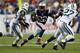 FOXBORO, MA - SEPTEMBER 12: Stevan Ridley #22 of the New England Patriots carries the ball against the New York Jets during the game at Gillette Stadium on September 12, 2013 in Foxboro, Massachusetts. (Photo by Jared Wickerham/Getty Images)