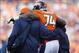 Franklin suffered a knee and ankle sprain in Week 6.