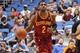 ORLANDO, FL - OCTOBER 11: Kyrie Irving #2 of the Cleveland Cavaliers dribbles the ball up the floor against the Orlando Magic during the game on October 11, 2013 at Amway Center in Orlando, Florida. NOTE TO USER: User expressly acknowledges and agrees tha
