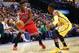 INDIANAPOLIS, IN - OCTOBER 05: Jimmy Butler #21 of the Chicago Bulls seen during action against the Indiana Pacers on October 5, 2013 at Bankers Life Fieldhouse in Indianapolis, Indiana. Chicago defeated Indiana 82-76. NOTE TO USER: User expressly acknowl