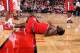 PORTLAND, OR - DECEMBER 5: Greg Oden #52 of the Portland Trail Blazers lays injured on the court during a game against the Houston Rockets on December 5, 2009 at the Rose Garden Arena in Portland, Oregon. NOTE TO USER: User expressly acknowledges and agre