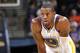 OAKLAND, CA - OCTOBER 7: Andre Iguodala #9 of the Golden State Warriors in a game against the Sacramento Kings on October 7, 2013 at Oracle Arena in Oakland, California. NOTE TO USER: User expressly acknowledges and agrees that, by downloading and or usin