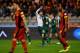 BRUSSELS, BELGIUM - OCTOBER 15: Aaron Ramsey of Wales celebrates scoring a goal during the FIFA 2014 World Cup Qualifying Group A match between Belgium and Wales at King Baudouin Stadium on October 15, 2013 in Brussels, Belgium. (Photo by Dean Mouhtarop