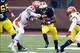 Justice Hayes is also a running back. Michigan may have forgotten that.