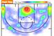 Green's shot chart heat map, courtesy of Basketball-Reference.
