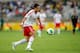 BELO HORIZONTE, BRAZIL - JUNE 22: Javier Hernandez of Mexico in action during the FIFA Confederations Cup Brazil 2013 Group A match between Japan and Mexico at Estadio Mineirao on June 22, 2013 in Belo Horizonte, Brazil. (Photo by Dean Mouhtaropoulos/Get
