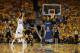 OAKLAND, CA - MAY 12: Stephen Curry #30 of the Golden State Warriors shoots against the San Antonio Spurs in Game Four of the Western Conference Semifinals during the 2013 NBA Playoffs on May 12, 2013 at the Oracle Arena in Oakland, California. NOTE TO U