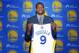 OAKLAND, CA - JUly 11: Andre Iguodala #9 of the Golden State Warriors poses for a photo on July 11, 2013 at the GS Warriors practice facility in Oakland, California. NOTE TO USER: User expressly acknowledges and agrees that, by downloading and/or using th