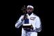 MIAMI, FL - MAY 06: LeBron James #6 of the Miami Heat poses with the 2013 NBA MVP trophy prior to Game One against the Chicago Bulls in the Eastern Conference Semifinals of the 2013 NBA Playoffs at American Airlines Arena on May 6, 2013 in Miami, Florida