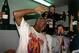 SALT LAKE CITY - JUNE 14: Michael Jordan of the Chicago Bulls celebrates winning the 1998 NBA Championship after defeating the Utah Jazz in Game Six of the 1998 NBA Finals against the Chicago Bulls at the Delta Center on June 14, 1998 in Salt Lake City,