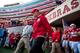 LINCOLN, NE - NOVEMBER 17: Retiring Athletic Director and former coach Tom Osborne, along side Nebraska Cornhuskers head coach Bo Pelini, lead the team onto the field to face the Minnesota Golden Gophers before their game at Memorial Stadium on November 1