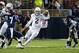 OXFORD, MS - OCTOBER 12: Quarterback Johnny Manziel #2 of the Texas A&M Aggies runs through traffic during their game against the Ole Miss Rebels on October 12, 2013 at Vaught-Hemingway Stadium in Oxford, Mississippi. (Photo by Michael Chang/Getty Imag