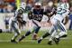 FOXBORO, MA - SEPTEMBER 12: Stevan Ridley #22 of the New England Patriots carries the ball against the New York Jets during the game at Gillette Stadium on September 12, 2013 in Foxboro, Massachusetts. (Photo by Jared Wickerham/Getty Images)