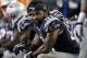 Sep 12, 2013; Foxborough, MA, USA; New England Patriots outside linebacker Jerod Mayo (51) during the fourth quarter against the New York Jets at Gillette Stadium. The New England Patriots won 13-10. Mandatory Credit: Greg M. Cooper-USA TODAY Sports