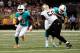 NEW ORLEANS, LA - SEPTEMBER 30: Lamar Miller #26 of the Miami Dolphins runs for yards against the New Orleans Saints during a game at the Mercedes-Benz Superdome on September 30, 2013 in New Orleans, Louisiana. The Saints defeated the Dolphins 38-17. (
