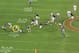 Another Giants runner wasn't touched until he had made a healthy gain.