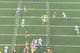 Washington complete an easy throw and catch behind the linebackers, gaining 19 yards.