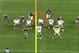 The Bears prepare a cross blitz from the A-gaps.