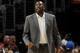 CLEVELAND, OH - OCTOBER 8: Head Coach Mike Brown of the Cleveland Cavaliers gives direction against the Milwaukee Bucks at The Quicken Loans Arena on October 8, 2013 in Cleveland, Ohio. NOTE TO USER: User expressly acknowledges and agrees that, by downlo