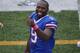 ORCHARD PARK, NY - OCTOBER 13: Thad Lewis #9 of the Buffalo Bills gives a thumbs-up before the start of NFL game action against the Cincinnati Bengals at Ralph Wilson Stadium on October 13, 2013 in Orchard Park, New York. (Photo by Tom Szczerbowski/Getty