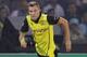 NAPLES, ITALY - SEPTEMBER 18: Kevin Grosskreutz of Borussia Dortmund in action during the Uefa Champions League Group F match between Napoli and Borussia Dortmund at Stadio San Paolo on September 18, 2013 in Naples, Italy. (Photo by Paolo Bruno/Getty Ima