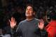 LOS ANGELES, CA - APRIL 2: Owner Mark Cuban of the Dallas Mavericks reacts during a game against the Los Angeles Lakers at Staples Center on April 2, 2013 in Los Angeles, California. NOTE TO USER: User expressly acknowledges and agrees that, by downloadin