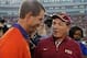 Clemson head coach Dabo Swinney (left) and Florida State head coach Jimbo Fisher