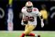 NEW ORLEANS, LA - NOVEMBER 25: Mario Manningham #82 of the San Francisco 49ers runs for yards against the New Orleans Saints during a game at the Mercedes-Benz Superdome on November 25, 2012 in New Orleans, Louisiana. (Photo by Stacy Revere/Getty Images