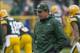 Sep 15, 2013; Green Bay, WI, USA; Green Bay Packers defensive coordinator Dom Capers looks on during warmups prior to the game against the Washington Redskins at Lambeau Field. Mandatory Credit: Jeff Hanisch-USA TODAY Sports