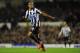 LIVERPOOL, ENGLAND - SEPTEMBER 30: Newcastle player Loic Remy in action during the Barclays Premier League match between Everton and Newcastle United at Goodison Park on September 30, 2013 in Liverpool, England. (Photo by Stu Forster/Getty Images)