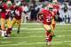 Gore should find plenty of room to run against a reeling Titans front.