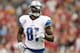 GLENDALE, AZ - SEPTEMBER 15: Wide receiver Calvin Johnson #81 of the Detroit Lions in action during the NFL game against the Arizona Cardinals at the University of Phoenix Stadium on September 15, 2013 in Glendale, Arizona. The Carindals defeated the Lio