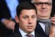 SOUTHAMPTON, ENGLAND - OCTOBER 06: Nicola Cortese, Executive Chairman of Southampton applauds prior to the Barclays Premier League match between Southampton and Swansea City at St Mary's Stadium on October 6, 2013 in Southampton, England. (Photo by Rich